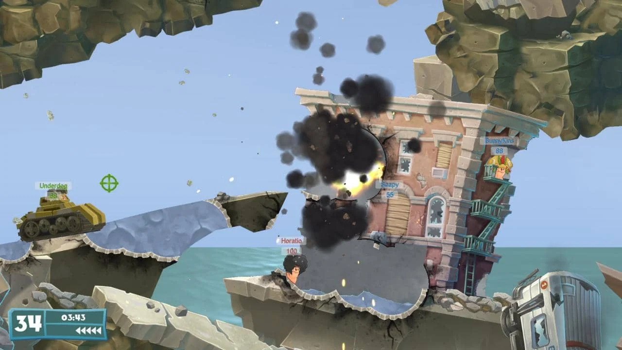 Worms W.M.D screenshot 1 repeat