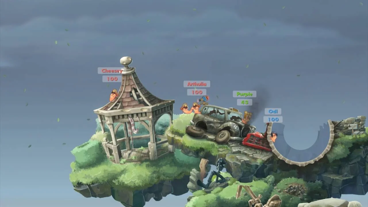 Worms W.M.D screenshot 2 repeat