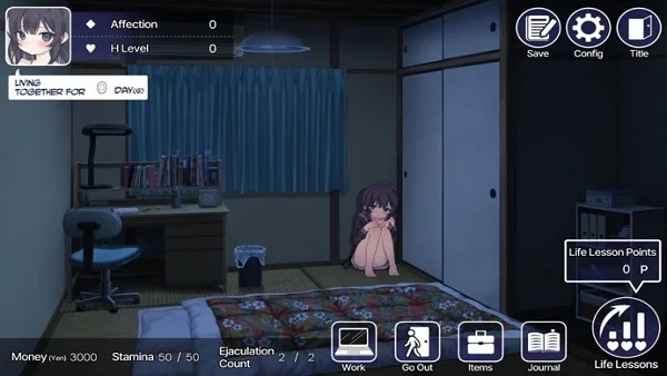 NEET Chan Cute Illustration
