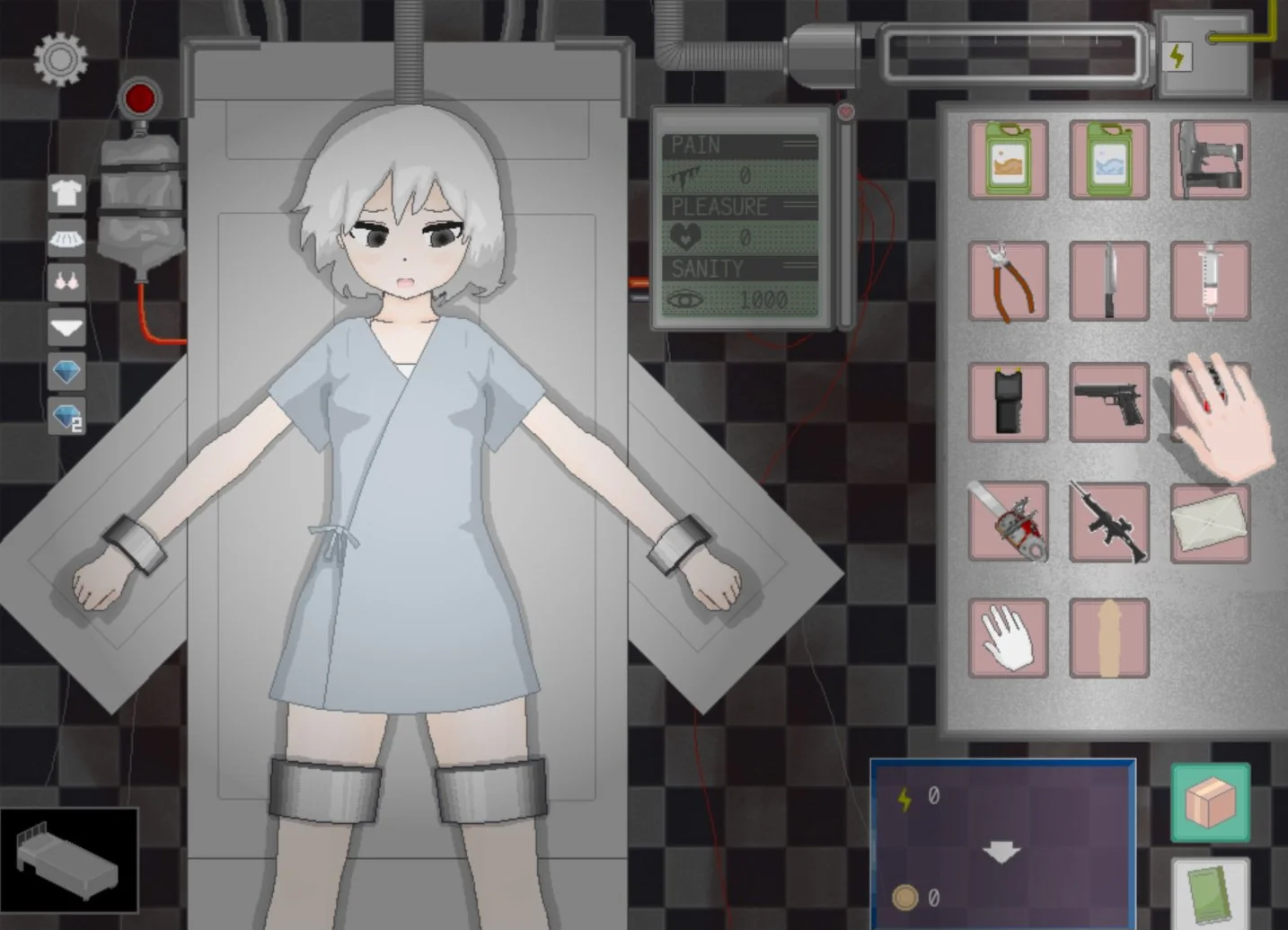 Devastate ruined environment and dramatic effects