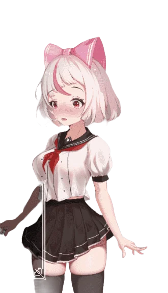 ภาพตัวละครโทนชมพู