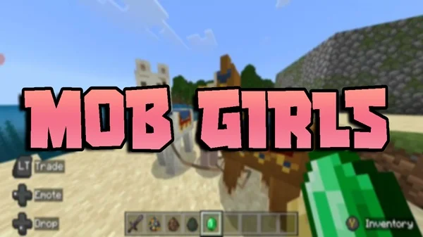 Mob Girls Addon gameplay 1