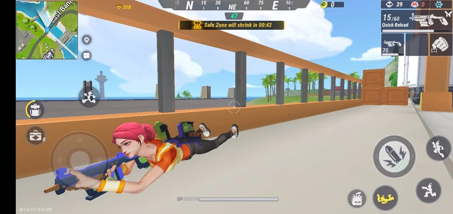 Tembak-menembak yang stabil