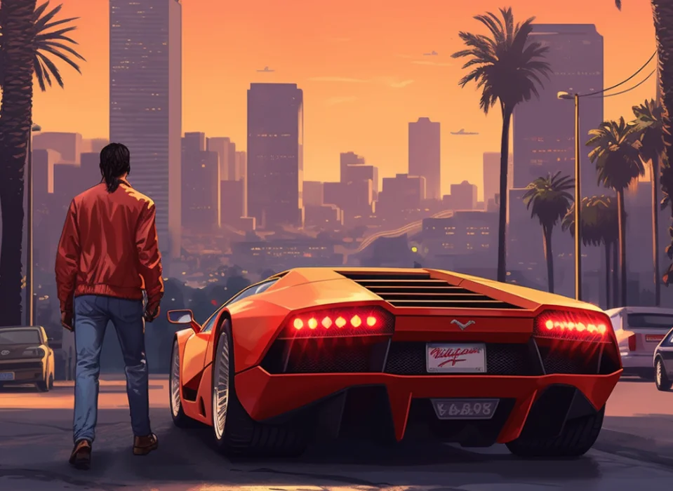 Poster Promosi GTA VI