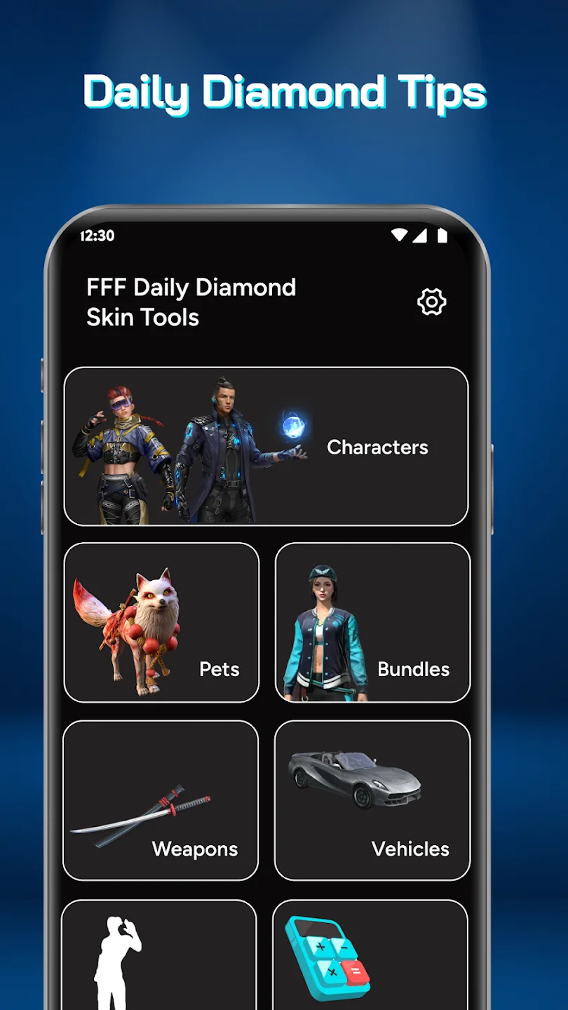 FFF Daily Diamond app preview 5