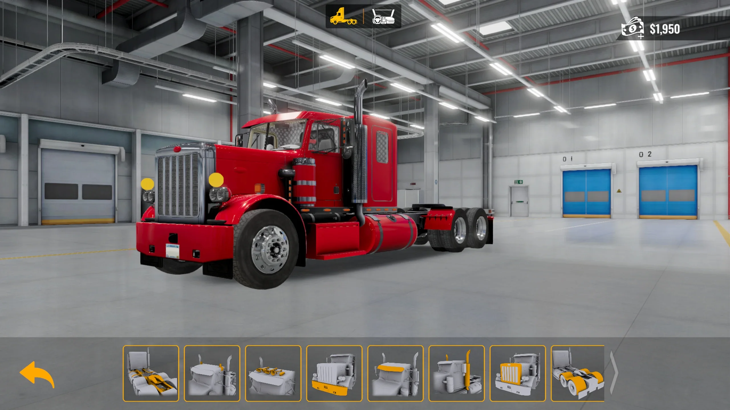 Editor vizual cu camion