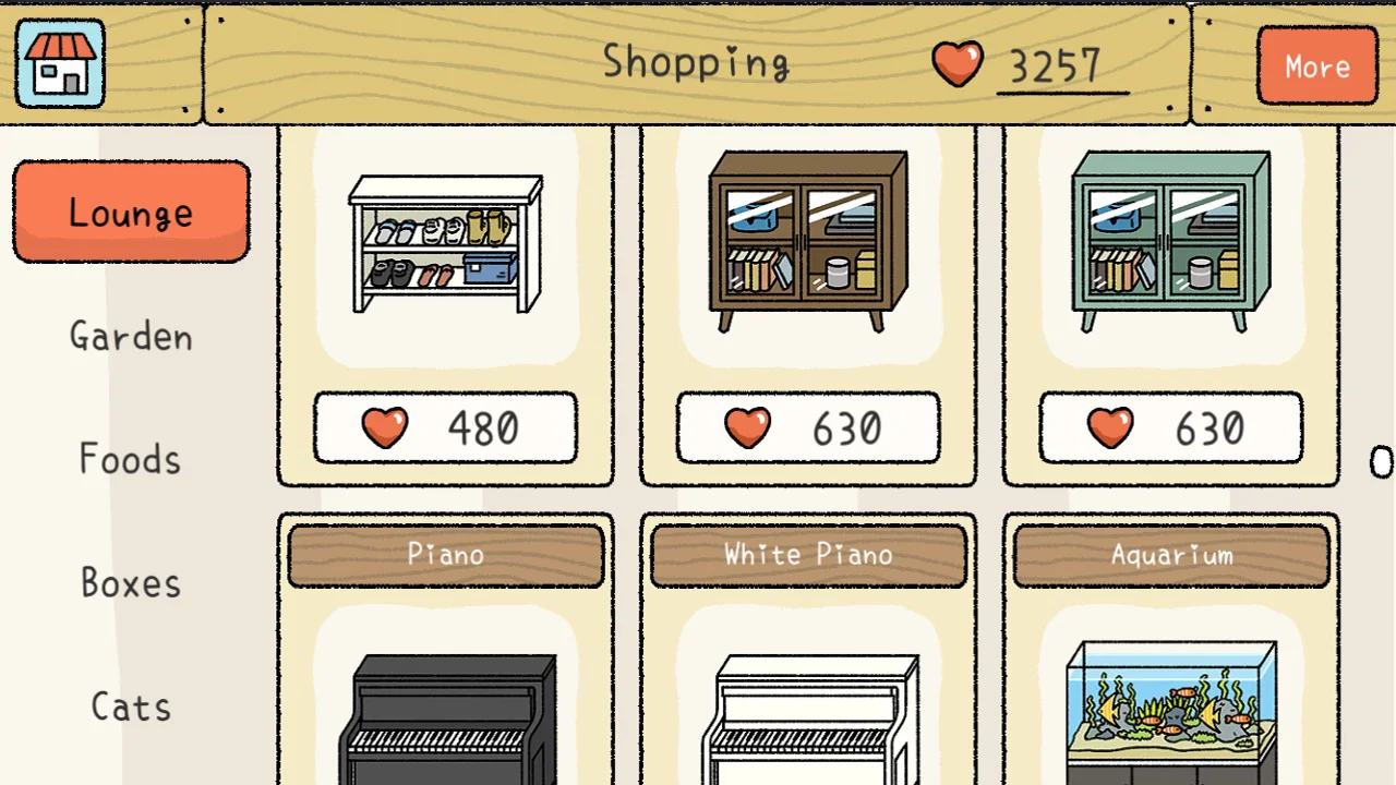 Halaman belakang dengan kucing bermain