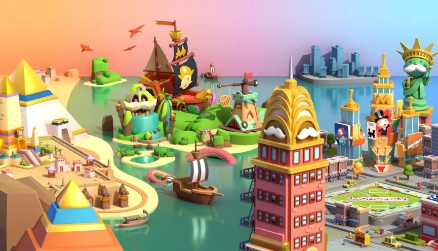 Papan permainan ceria