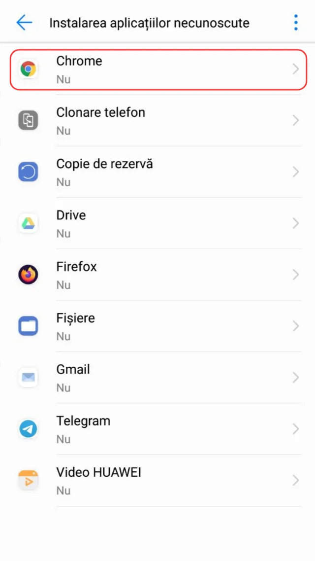 Instalare APK – pas 2 (9:16)