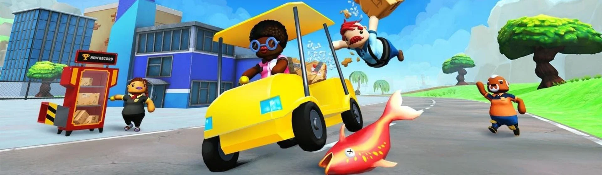 ฉากส่งของโกลาหล