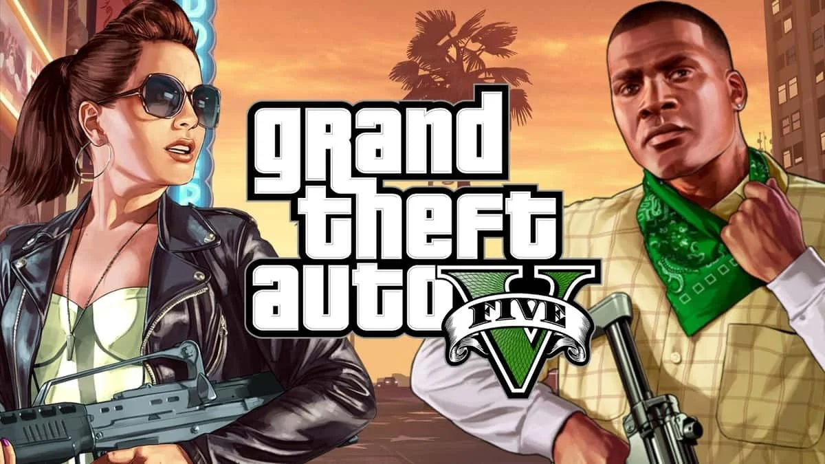 Grand Theft Auto V Sunset Artwork