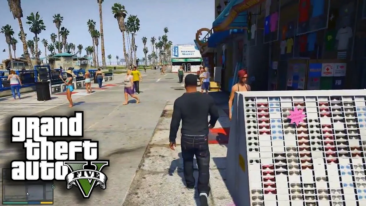 GTA V Driving Sports Car