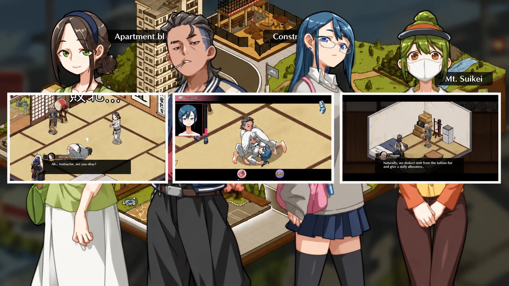 Dojo Scene 1