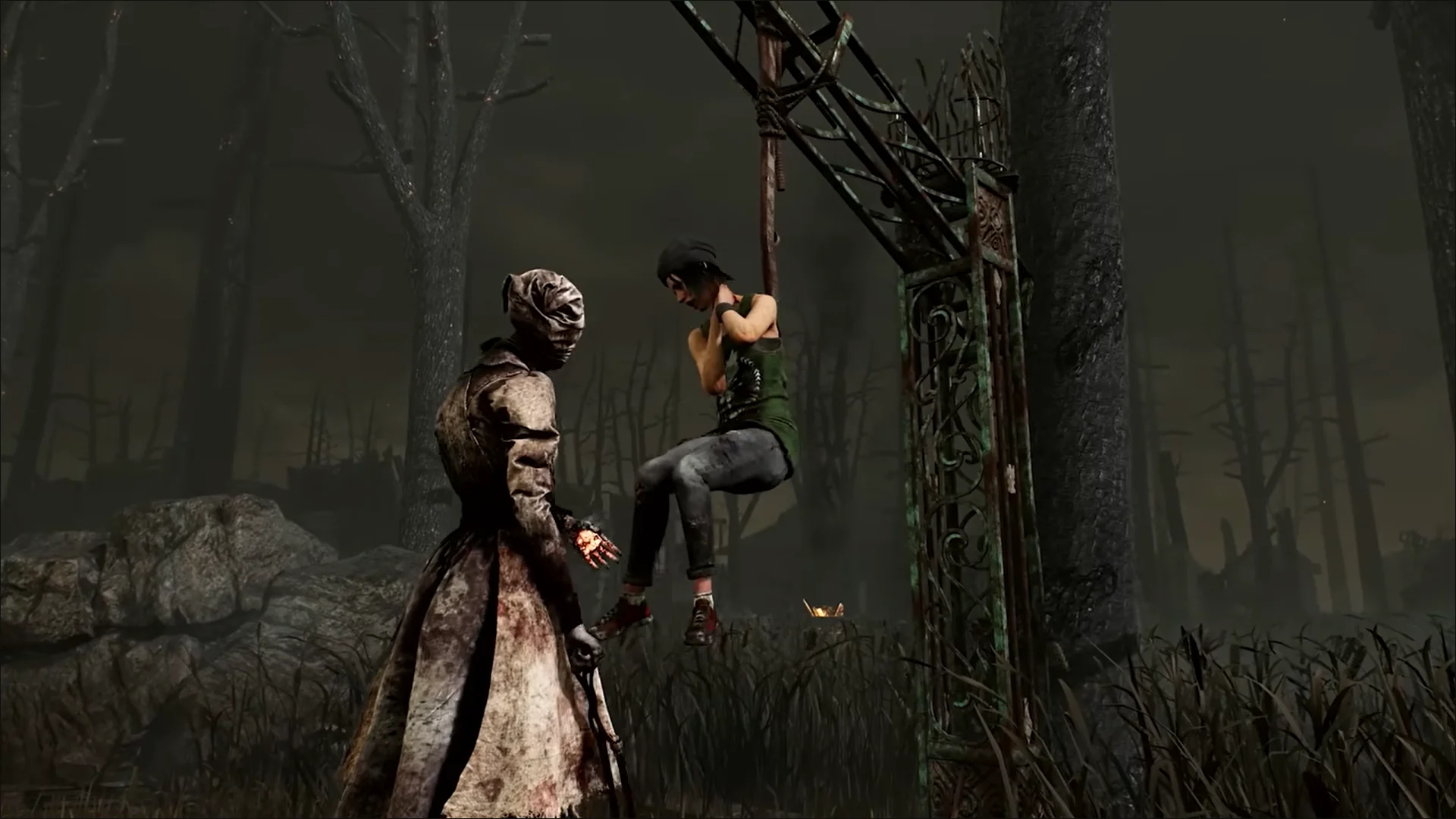 Suasana gameplay Dead by Daylight