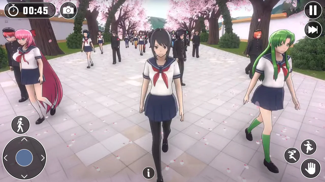 Yandere Simulator school gameplay