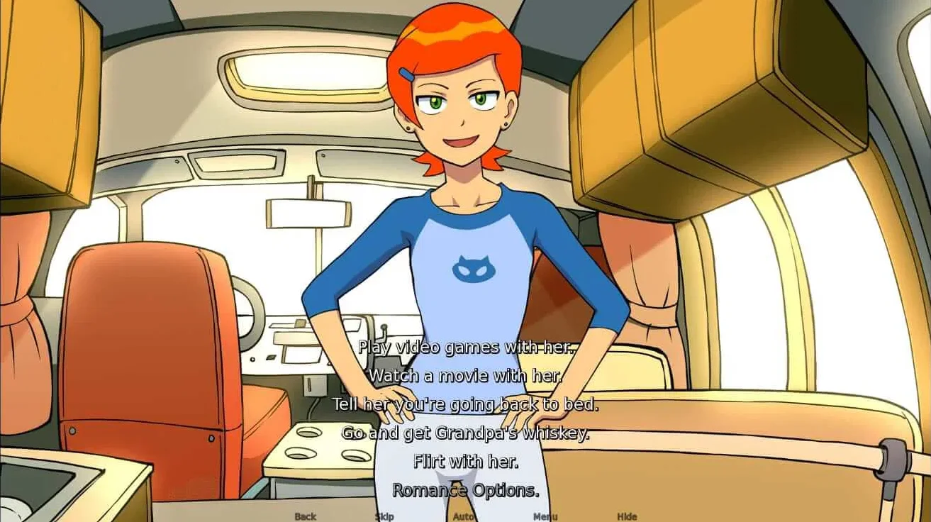 Ben และ Gwen ในเกม