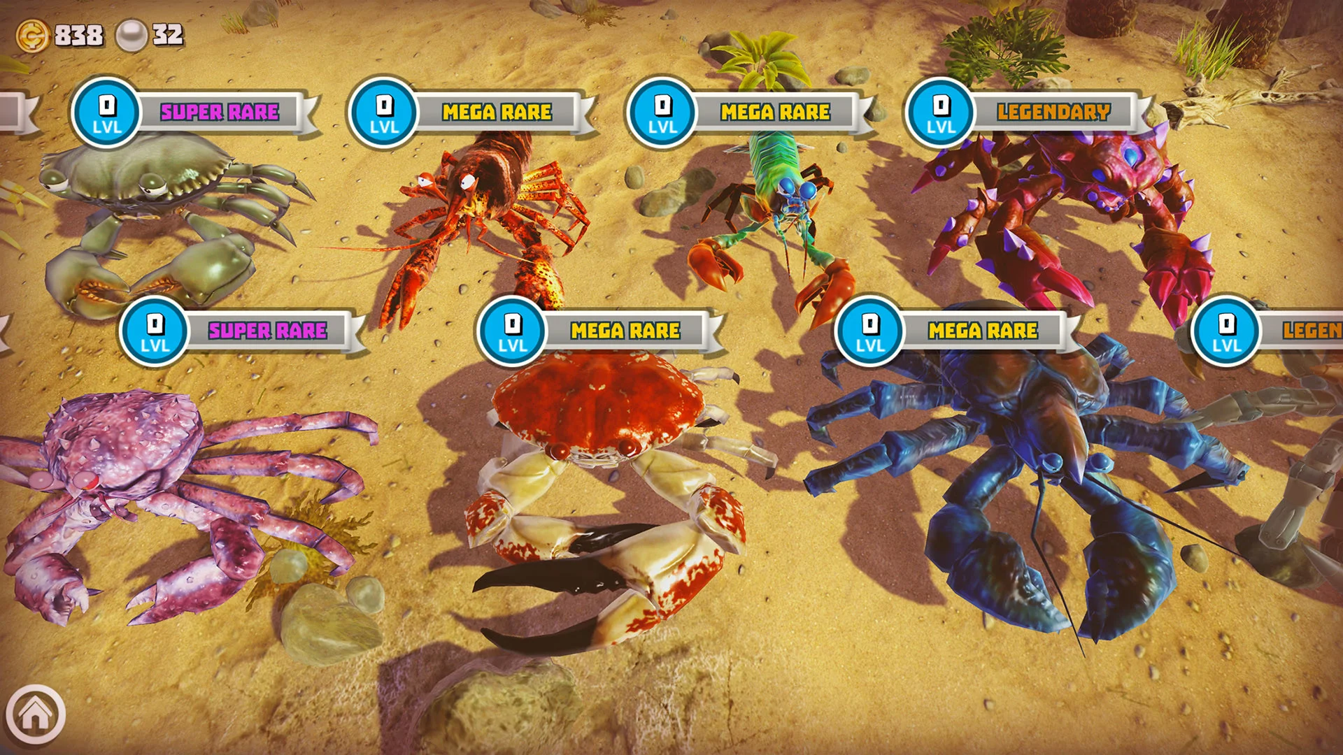 Banyak pilihan ketam