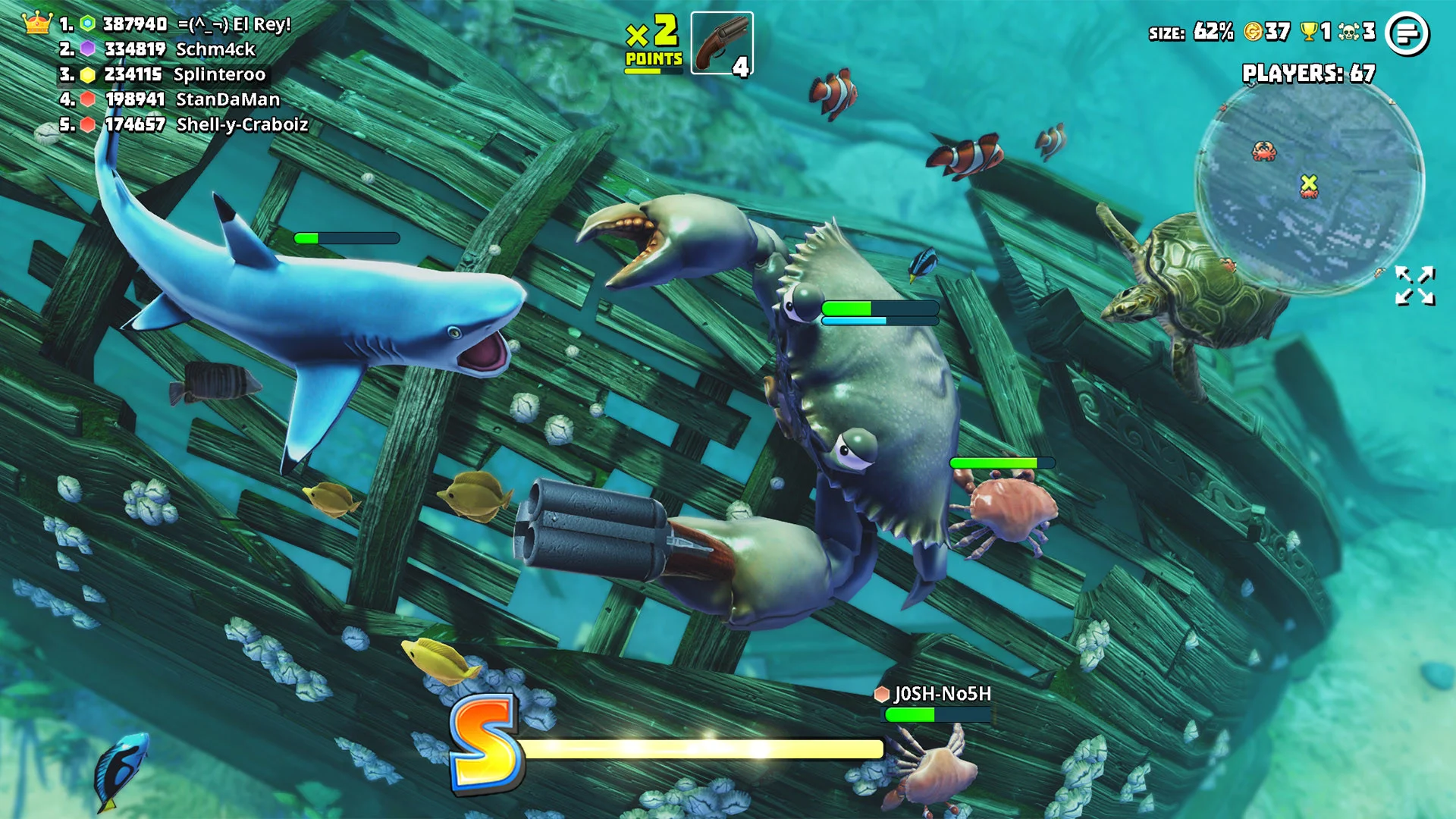 Senjata unik dalam permainan