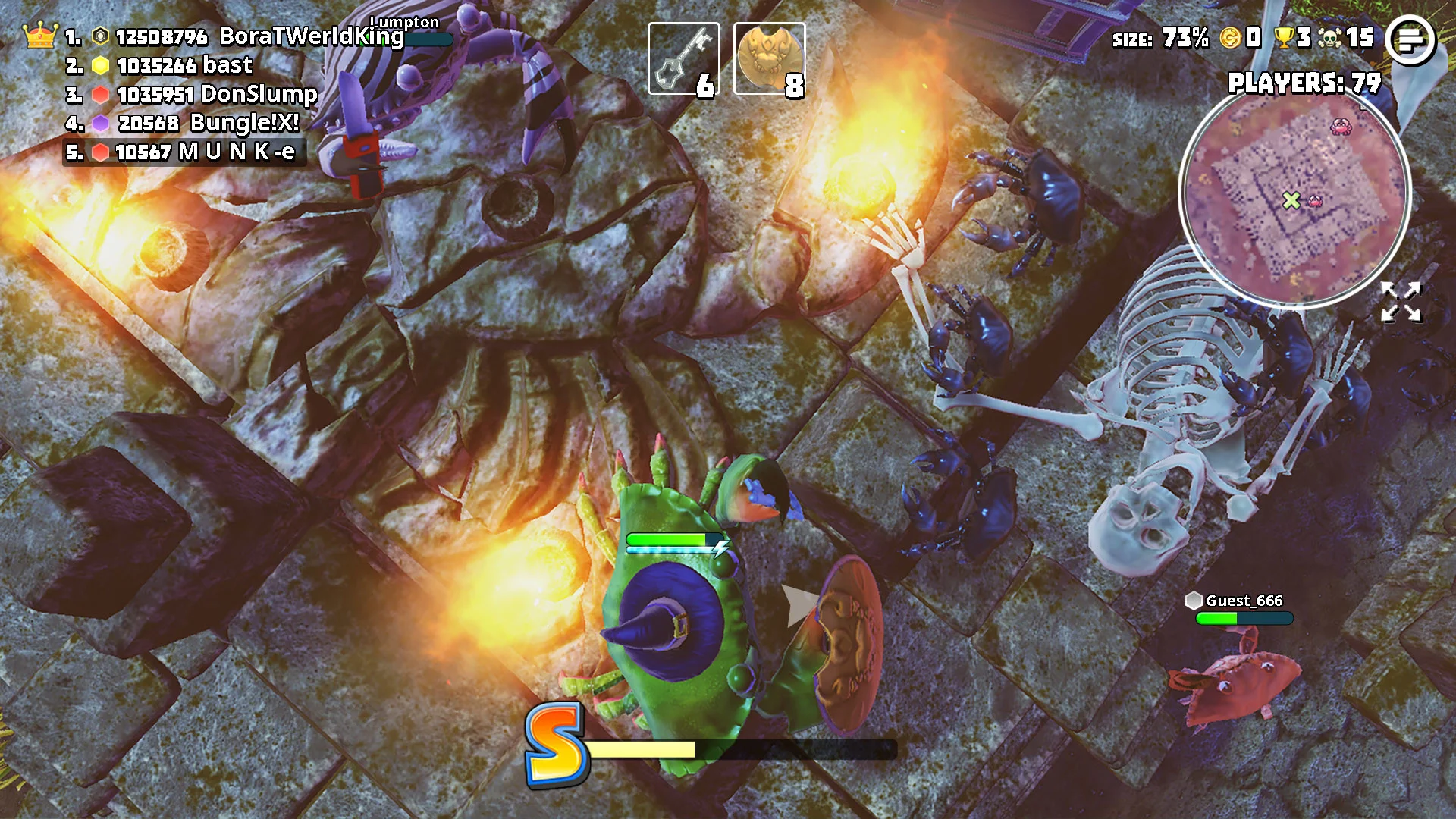 King of Crabs gameplay 1