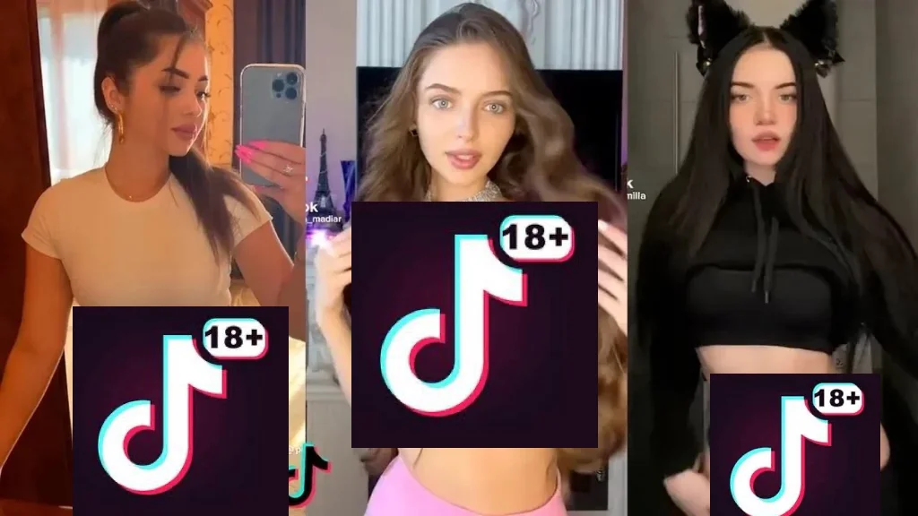 TikTok 18+ sovelluksen kuvakaappaus
