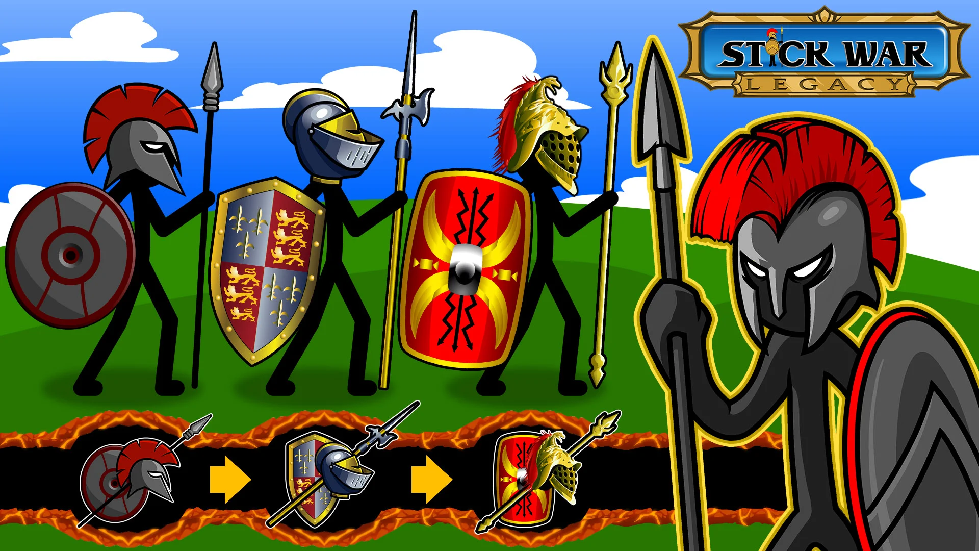 Stick War Legacy gameplay highlight