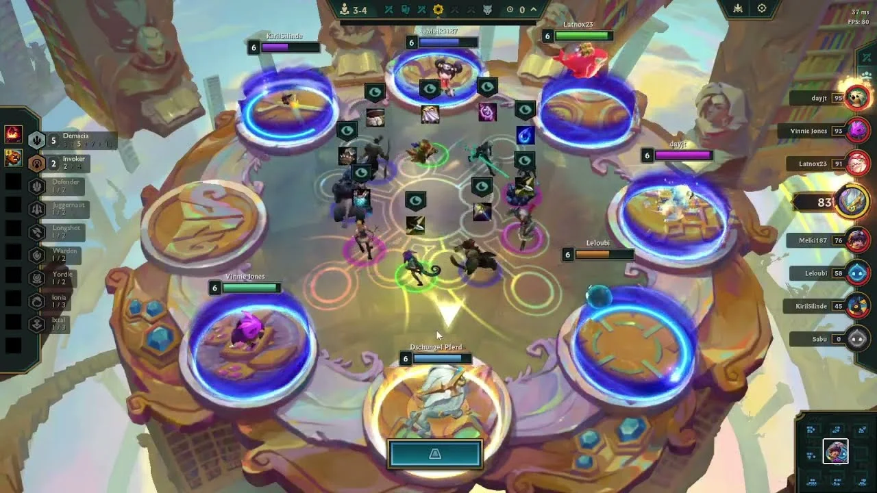 Gameplay Combat Screen