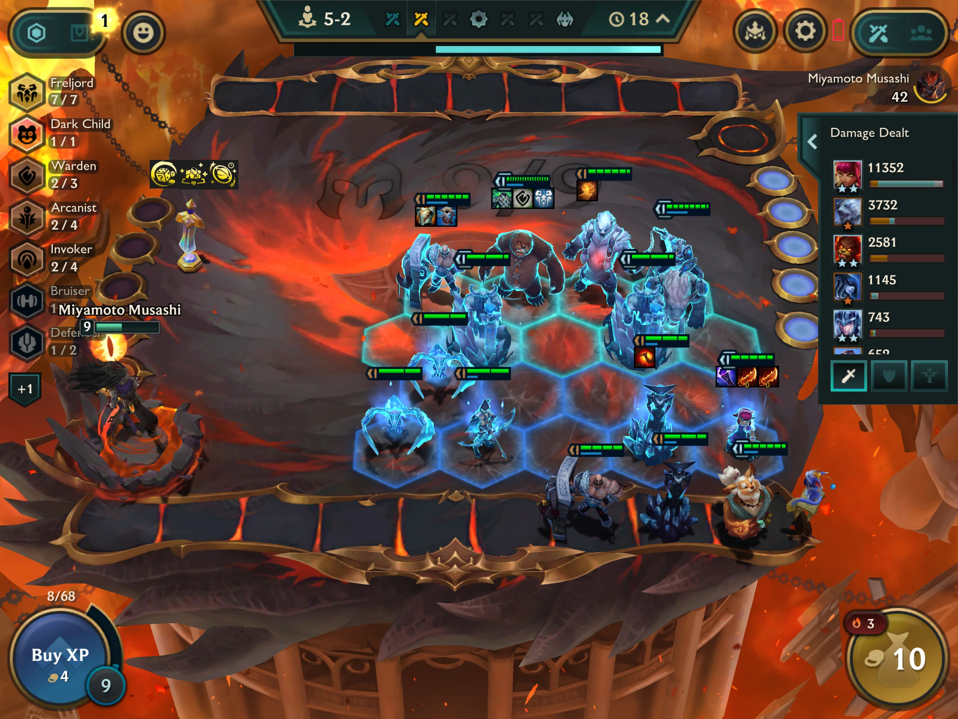 TFT Arena Board