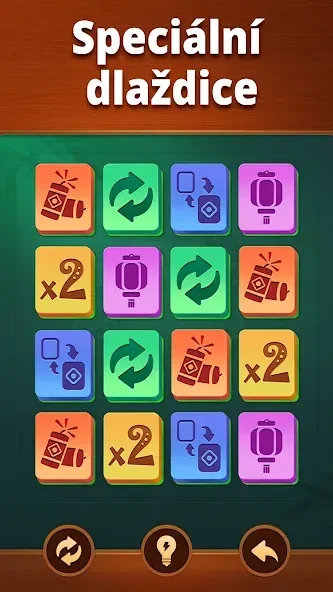 Vita Mahjong daily challenge puzzle screen