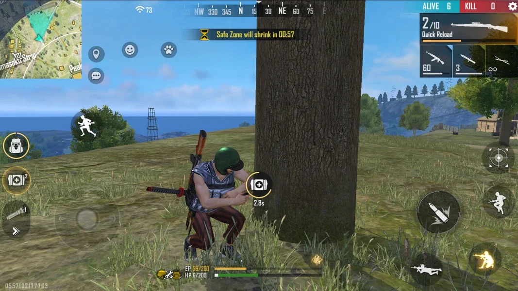 Free Fire MAX enhanced battlefield image
