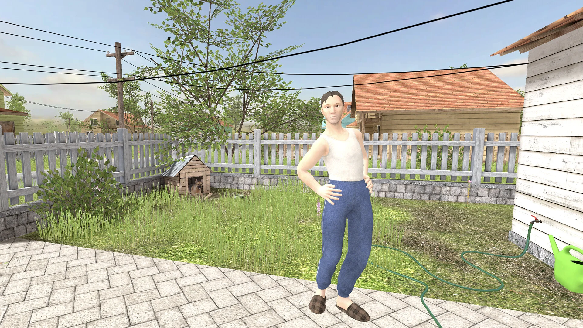 Schoolboy Runaway gameplay în camera școlarului