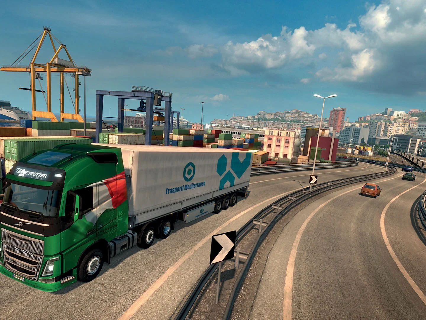 Prevoz tereta u Euro Truck Simulator 2 Mobile