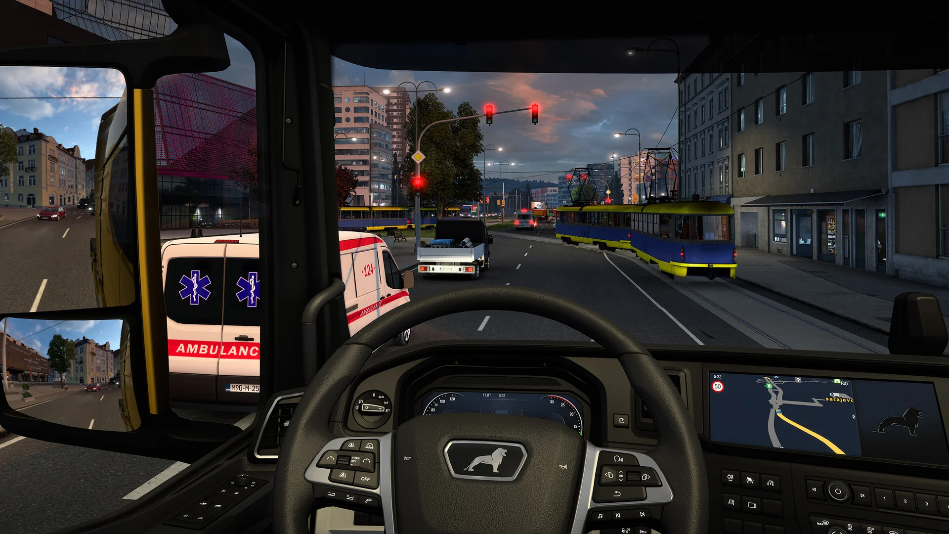 Euro Truck Simulator 2 Mobile gameplay