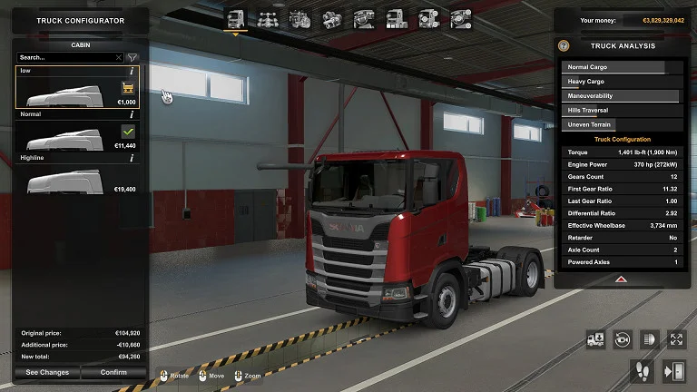 Euro Truck Simulator 2 Mobile snažni kamioni