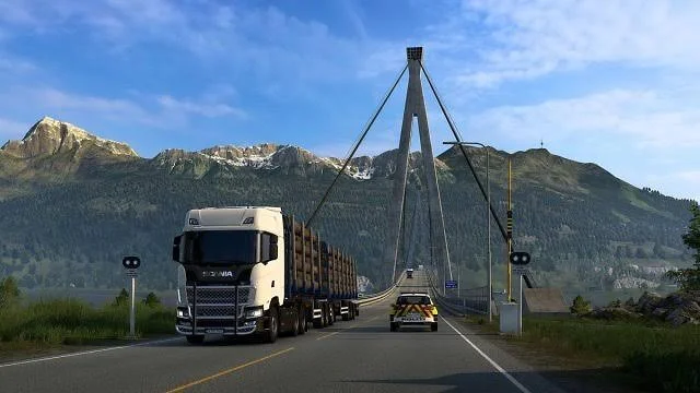 Euro Truck Simulator 2 Mobile noćna vožnja kamiona