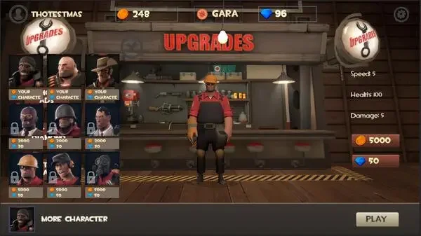 TF2 colorful graphics on Android